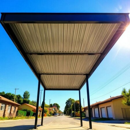 Навесы из профнастила в Донецке и Макеевке